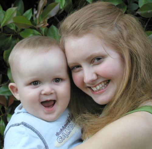 Auntie Gina and Lucas